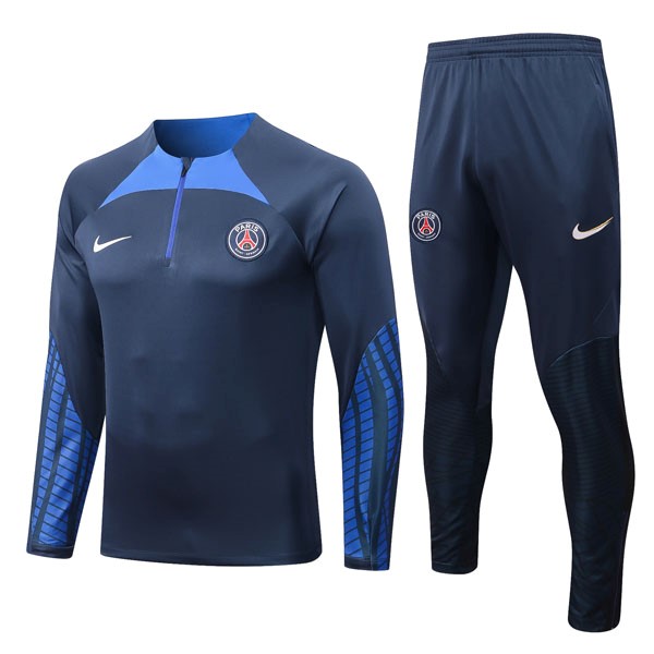 Trainings-Sweatshirt PSG 2023 Blau